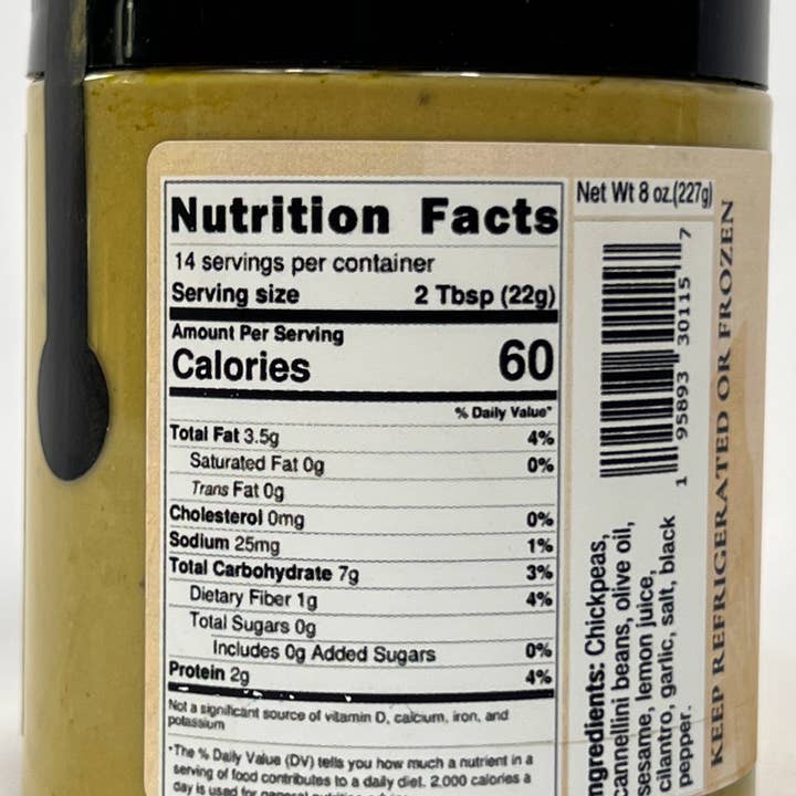 Whoomus Hummus - Wholesale Dip - 8oz - 6 Pack All Natural Gourmet Hummus Original Flavor