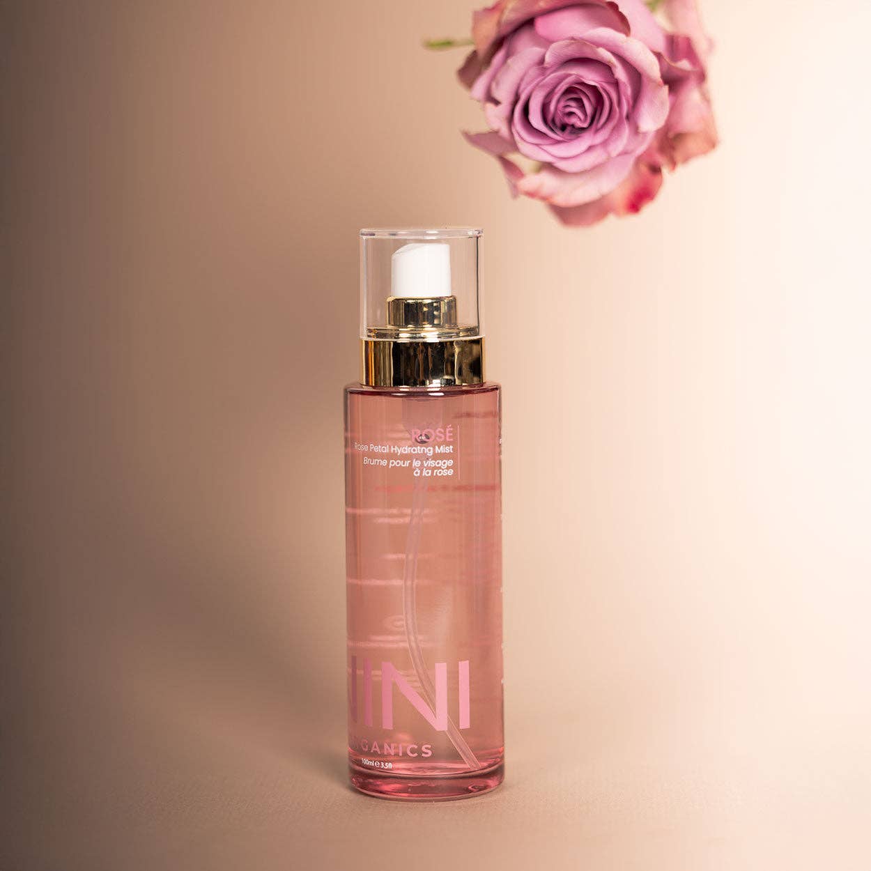 NINI Organics - Wholesale Face & Body Mist/Water - Rosé: Rose Water Face Mist1