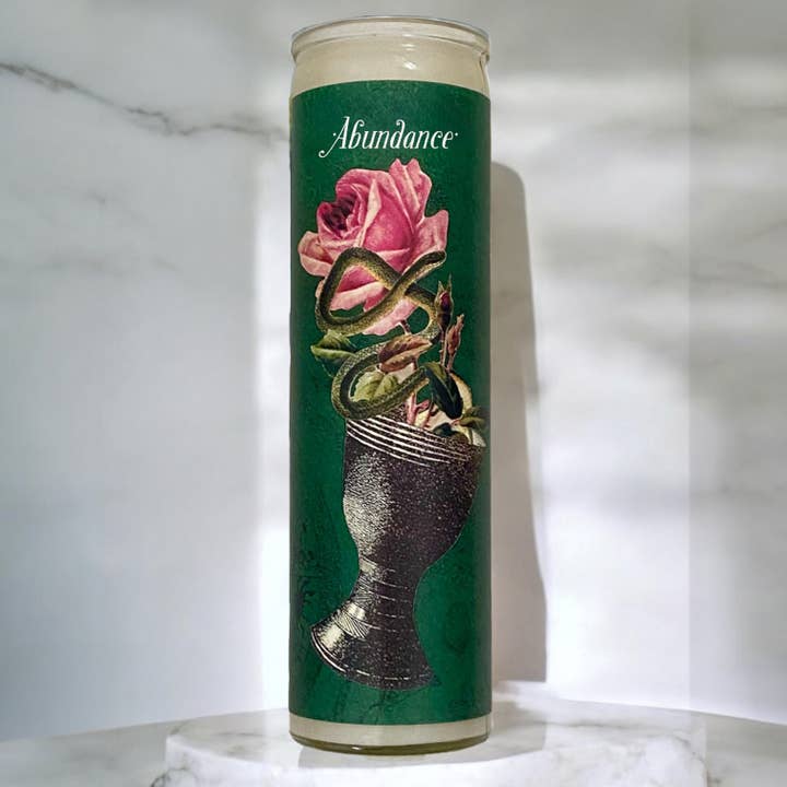 "Abundance" Soy Ritual Candle for wholesale by Snakes for Hair