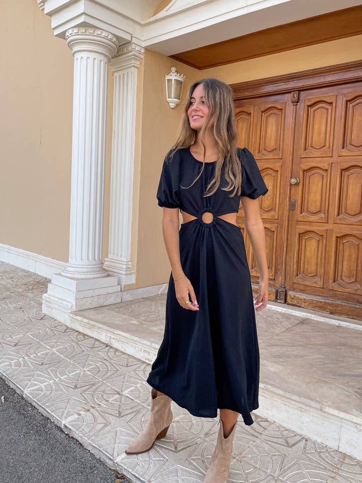 Alliwant - Wholesale Dress - Women's - Waist hoop dress3