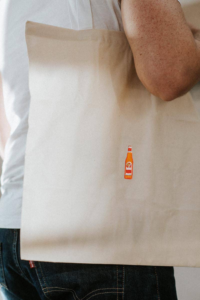 Fashion Drinks - Wholesale Tote Bag - Unisex - Somersby Orange Spritz | Embroidered organic cotton bag0