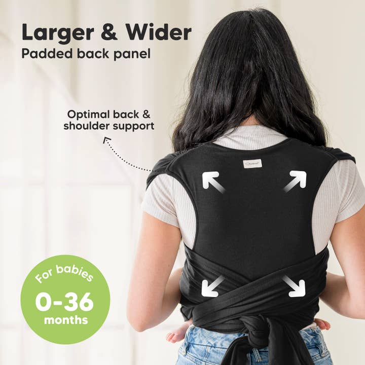Trendiges Schwarz KeaBabies D-Lite Wickeltasche für den Großhandel auf Faire