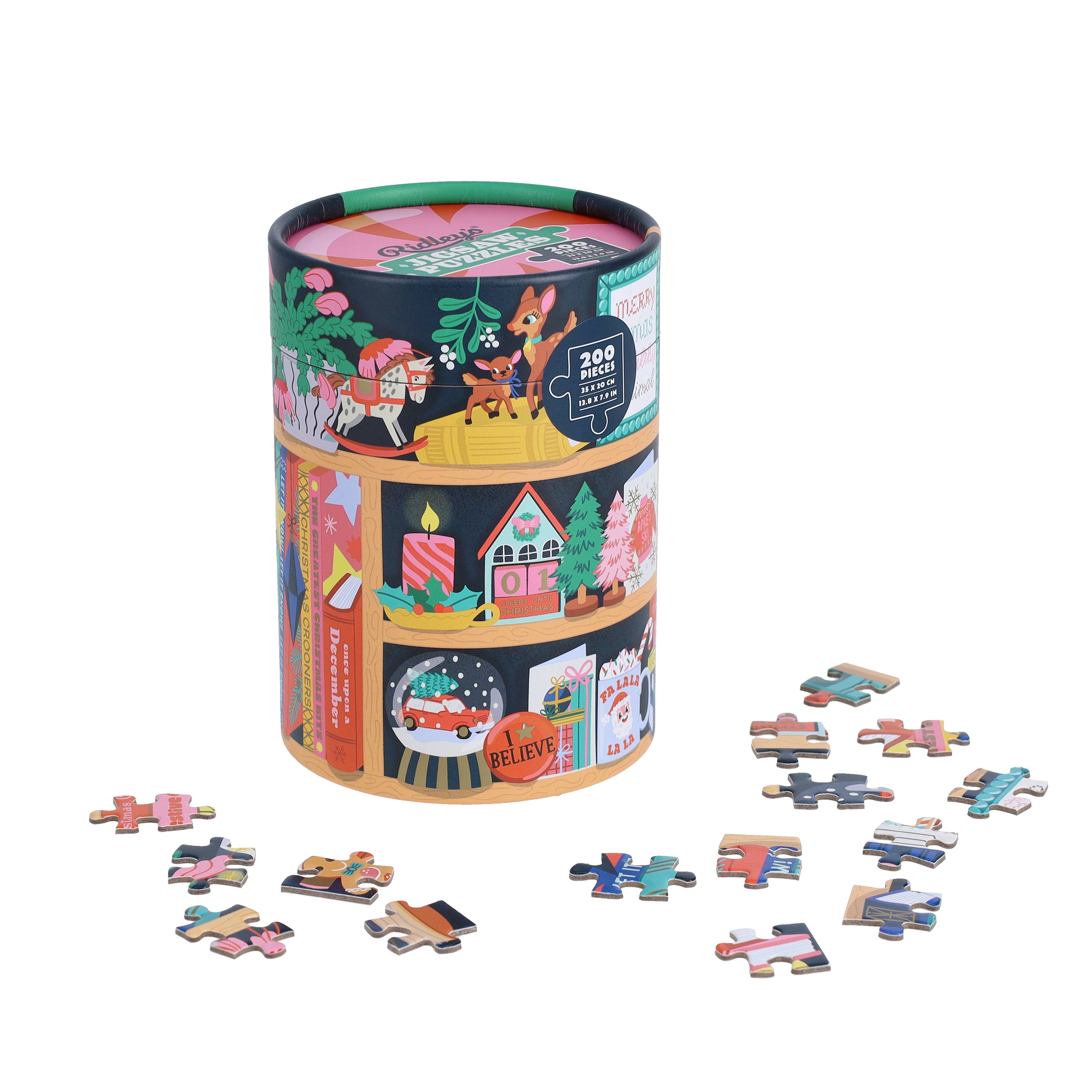 Chronicle Books - Wholesale Puzzle - Adult - Festive Curiosities 200-Piece Jigsaw Puzzle1