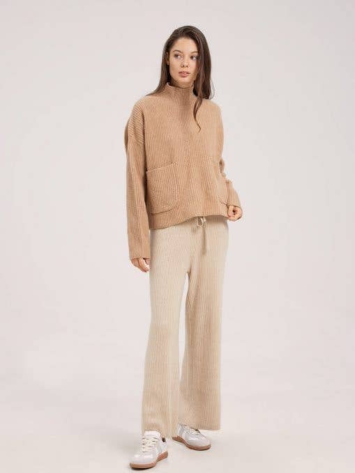 Loose Turtleneck Cashmere Sweater for wholesale by NAP