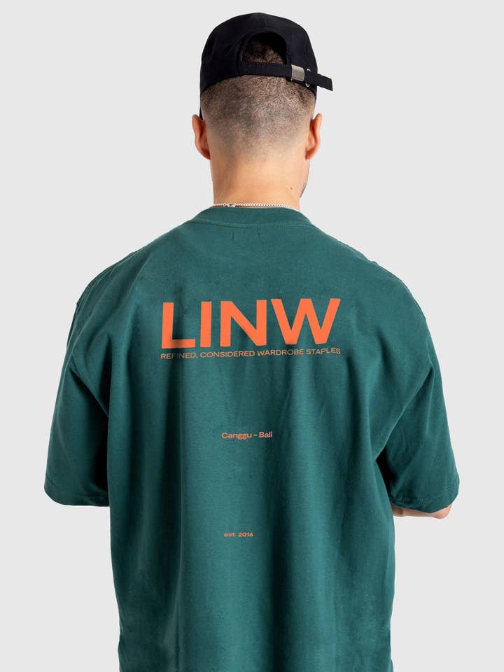 LINW Classic Box Tee - Forrest for wholesale by Lost In Nowhere