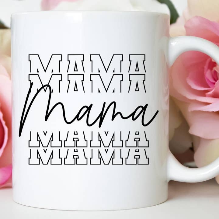 Mama Mother's Day 11 oz Coffee Mug for wholesale by Sister Ray