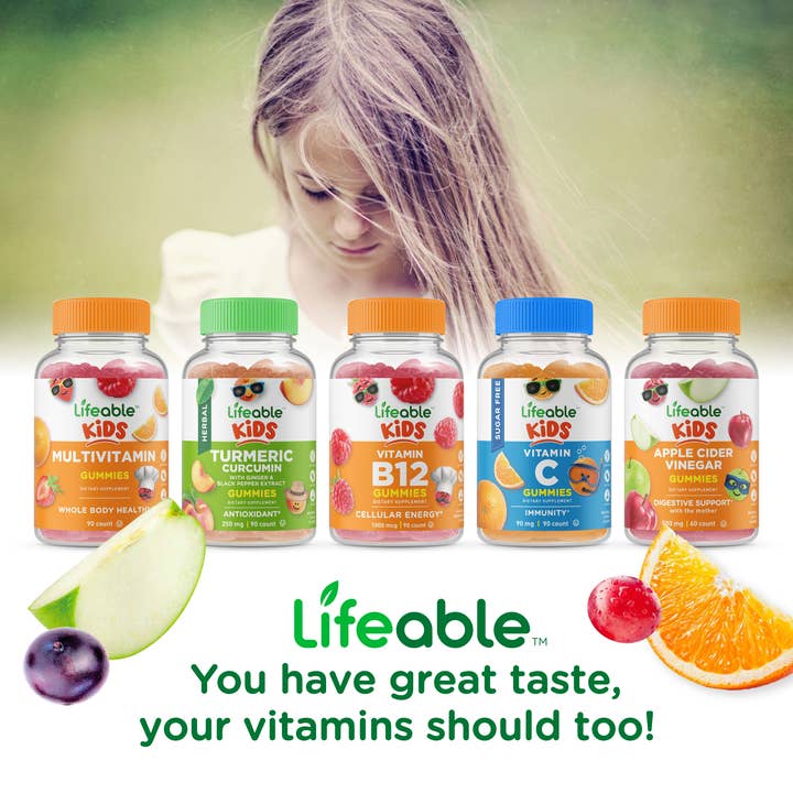 Lifeable - Wholesale Oral Supplement/Vitamin - Lifeable Biotin for Kids Gummies, Hair Skin And Nails Growth6