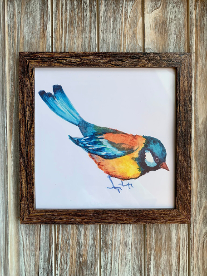 Magnifique Hearts – Großhandel Kunstdruck – Niedliche ornithologische Drucke, 8x8 Zoll, Vogeldrucke4