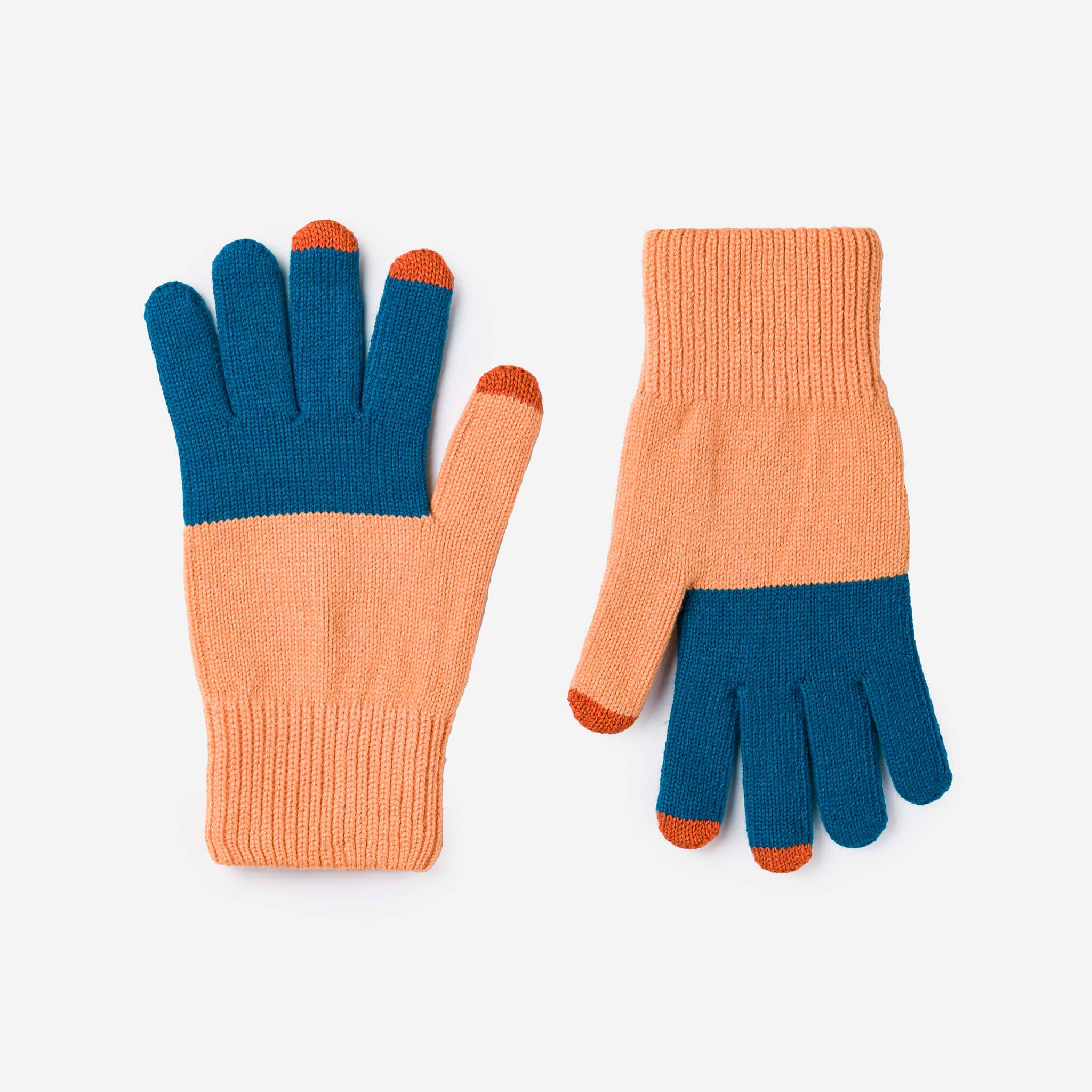 VERLOOP | knits - Wholesale Handschoenen - Dames - Kleurblok Brei Touchscreen Handschoenen28