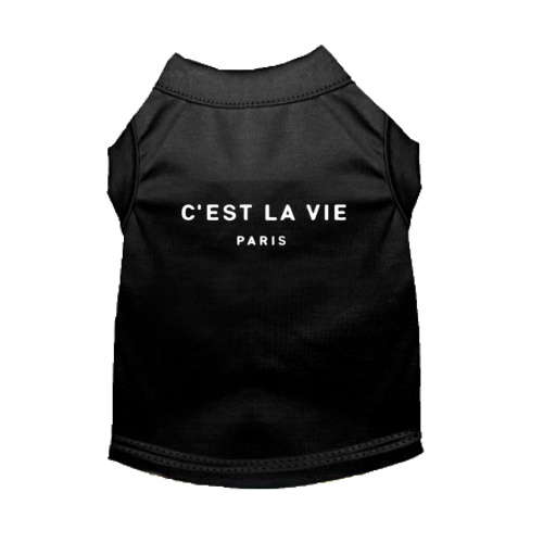 Bark Fifth Avenue - Wholesale Pet Shirt - Dog - C'est La Vie - Sleeveless Pet Shirt for Dogs2