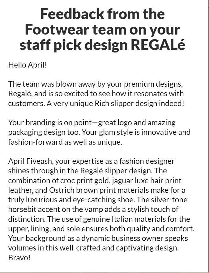 Diamond Eyes Enterprises - Wholesale Slippers - Women's - Regalé10