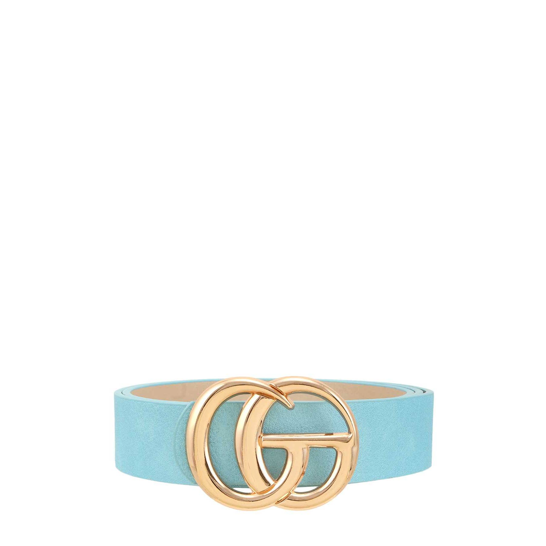 Pink Irene Wholesale - Wholesale Belt - Women's - Classic Faux Leather Belt with GO Buckle3