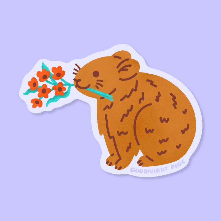 Pika Sticker for wholesale by Goodnight Pine
