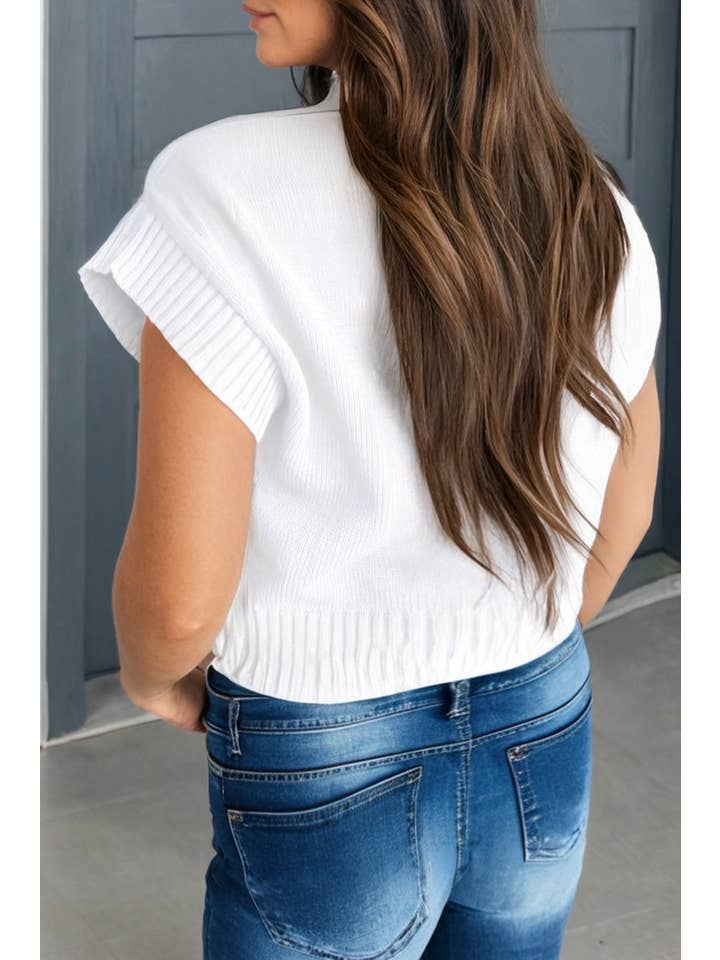 LA Society - Wholesale Knit Sweater - Women's - LAS Valentine Heart Graphic Cropped Sweater (S-XL)7