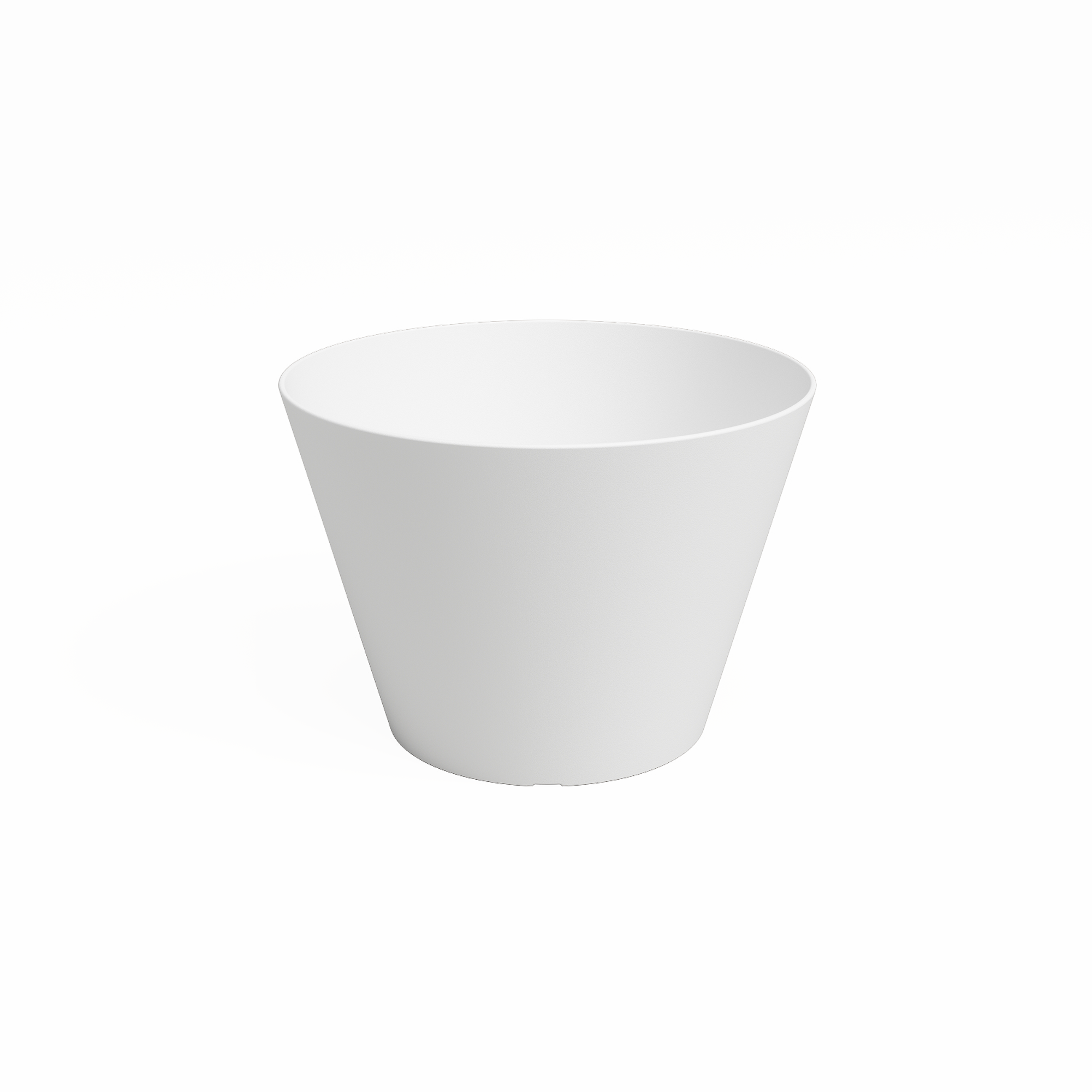 ARTEVASI, SA - Wholesale Plant Pot - Plastic flower bowl with straight, simple lines0