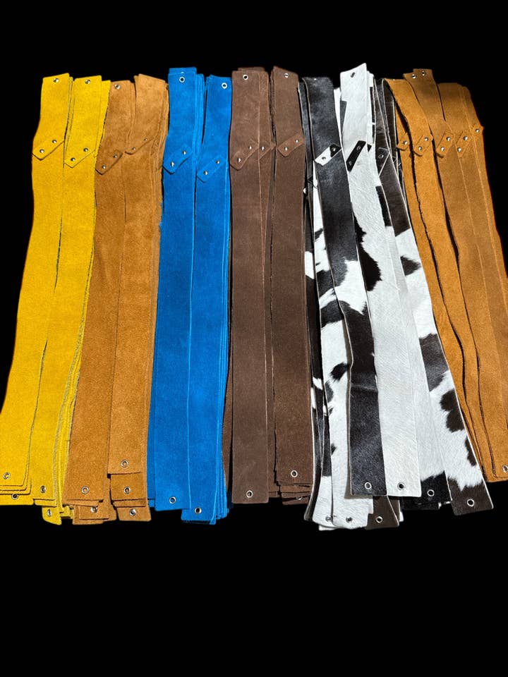 Sombreros de gamuza y bandas de cuero. para venta al por mayor de Nati Natash