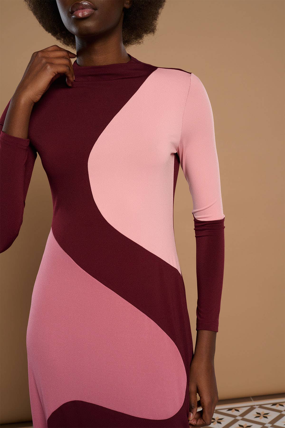 Garnet NINETTA DRESS for wholesale on Faire3