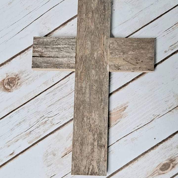 Dixie Grace Mercantile - Wholesale Wall Cross - Reclaimed Cross 12"1