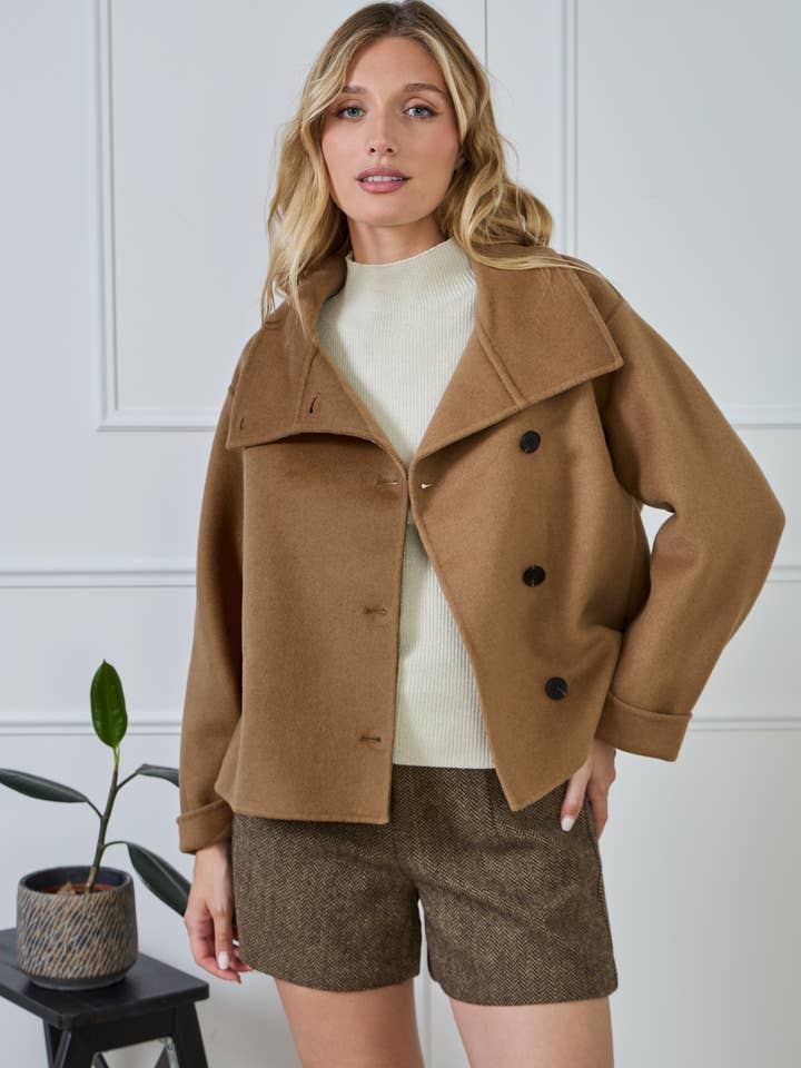 LULUMARY - Wholesale Varsity/Baseball Jacket - Women's - Short coat V32822