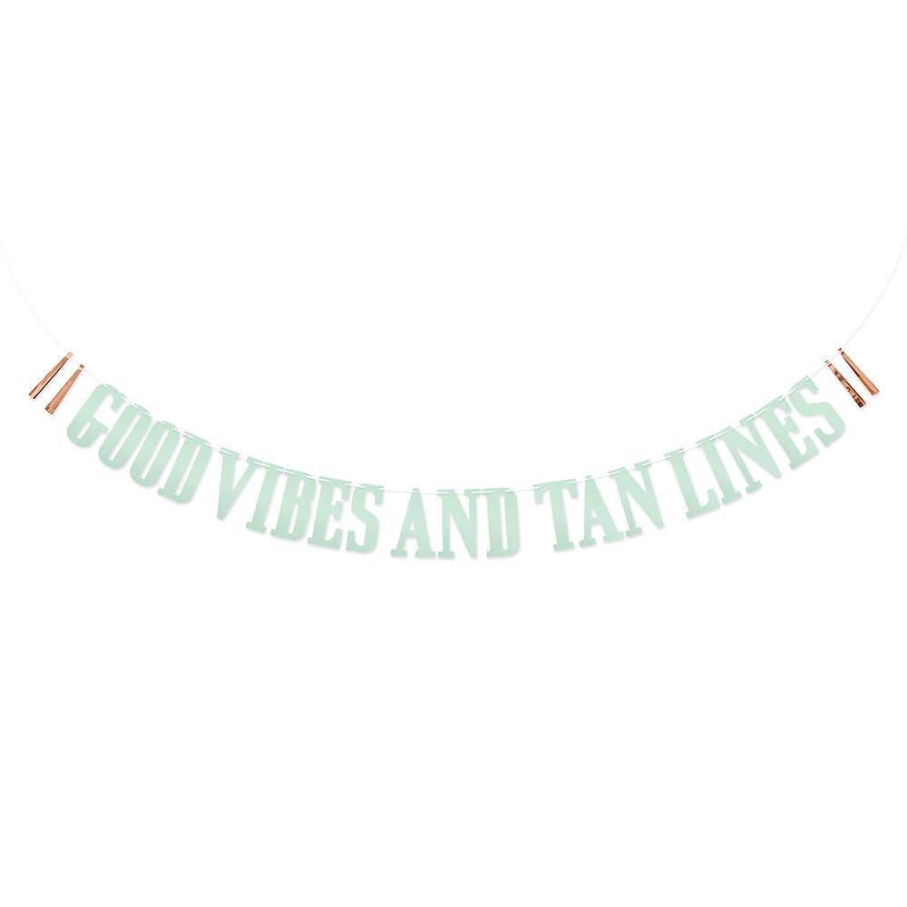 Weddingstar Inc. - Wholesale Party Sign/Banner - Paper Bachelorette Party Banner - Good Vibes0