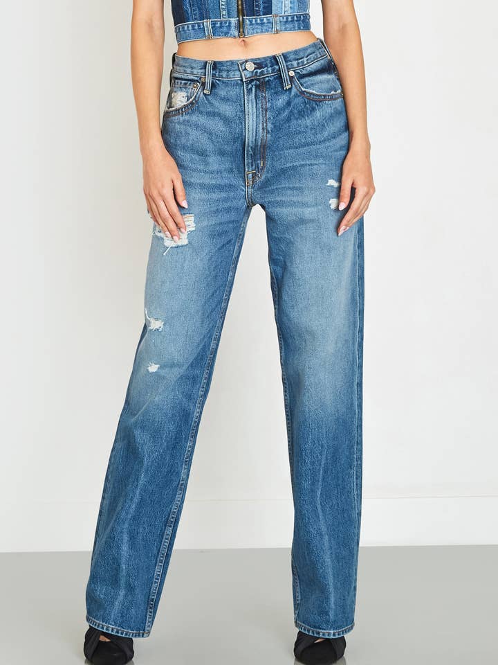 River High Rise Wide Straight for wholesale by Noend Denim