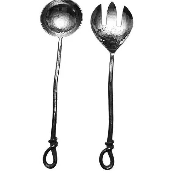 Hand Forged Salad Spoon & Spork for wholesale by Kalisee
