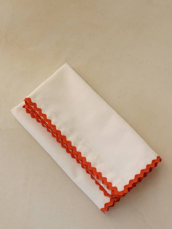 Tovaglioli Cala Blanca 100% cotone biologico per la vendita all'ingrosso da parte di PERENNE HOME