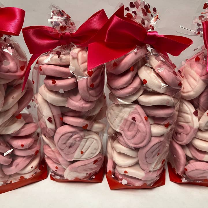 Gummies d'AMOUR de la Saint-Valentin 4 Sacs pour la vente par Bear Creek Candy Kitchen