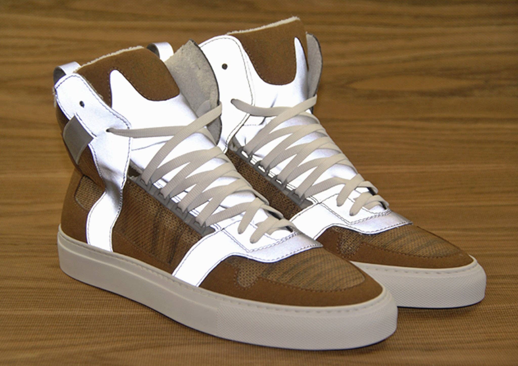 thies - Wholesale Lifestyle Sneakers - Unisex - nat-2™ Wooden Cube brown8