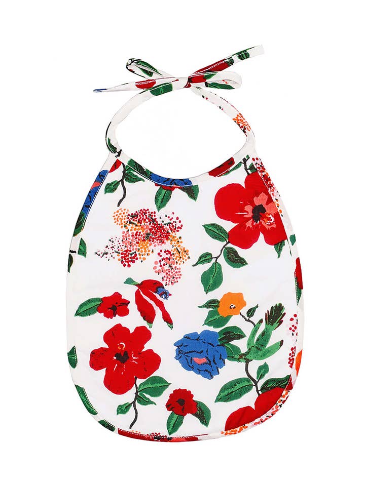 Bavoir hibiscus Lucas du Tertre pour la vente par Lucas du Tertre - Europe