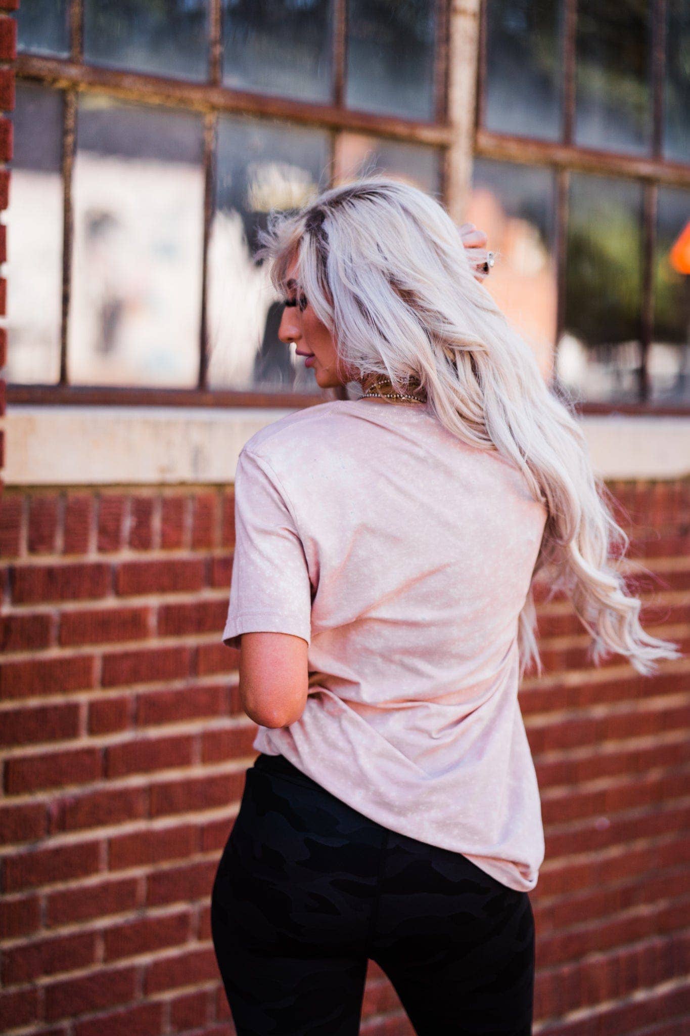 Southern Bliss Co. - Wholesale Screen Printed T-Shirt - Women's - Sinner Saint Bleached Tee2