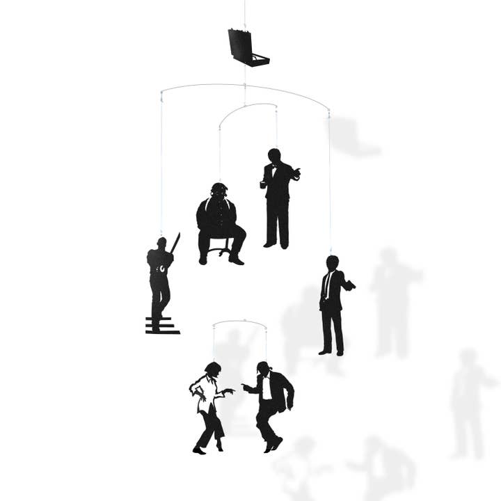 Mobile décoratif Pulp Fiction pour la vente par Perro Feo Workshop