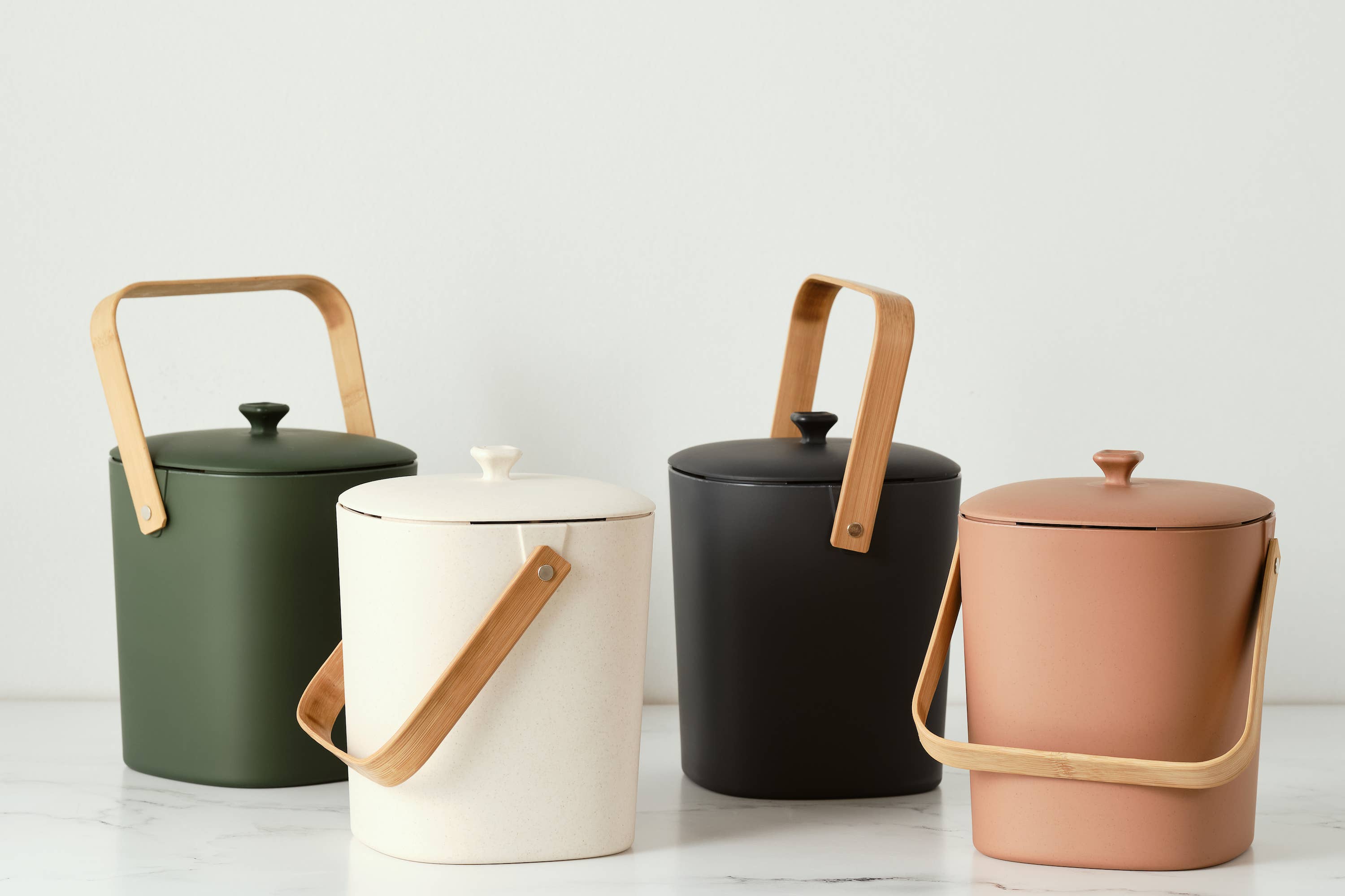 Bamboozle - Vente Ustensile/gadget de cuisine - Bac à compost Bamboozle - capacité 1 gal (3,8 L) - compatible lave-vaisselle4