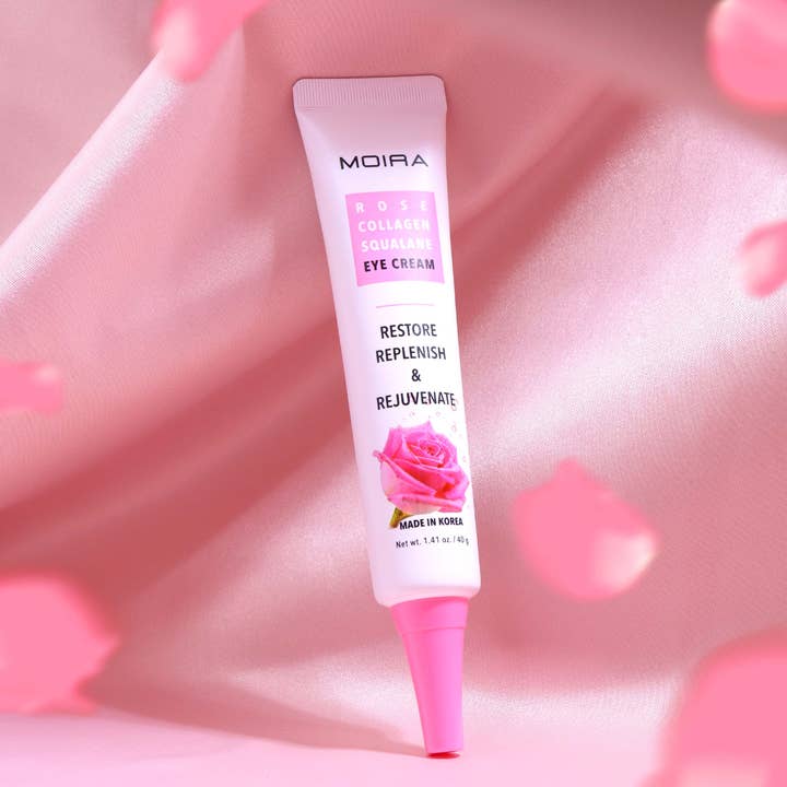 Moira Cosmetics - Wholesale Eye Cream/Gel - Rose Collagen Squalane Eye Cream2