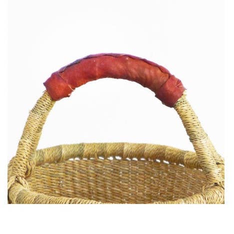 The African Home Goods – wholesale Basket – African Market Basket | Ghana Bolga Basket | Dye Free
