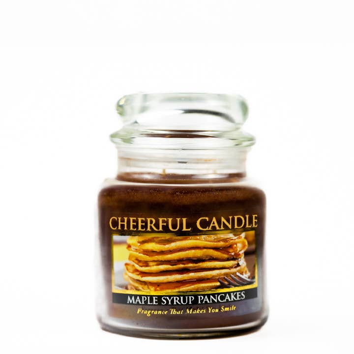 Cheerful Candle (16 oz.) — Crêpes au sirop d'érable pour la vente par A Cheerful Giver