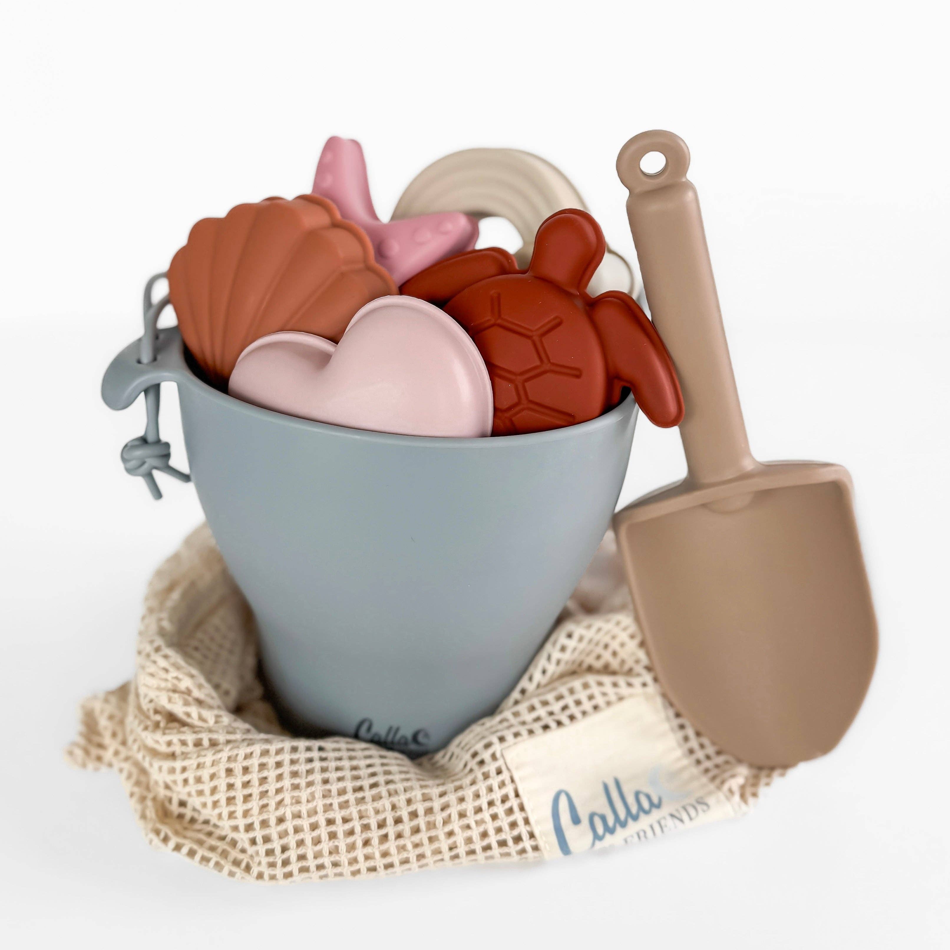 Calla & Friends - Wholesale Beach/Pool Toy - Kids & Baby - Hudson Silicone Beach Toy Set4