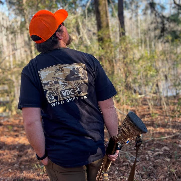 Wild Drift Co. (WDC) - Wholesale Screen Printed T-Shirt - Men's - Duck Stamp T-Shirt