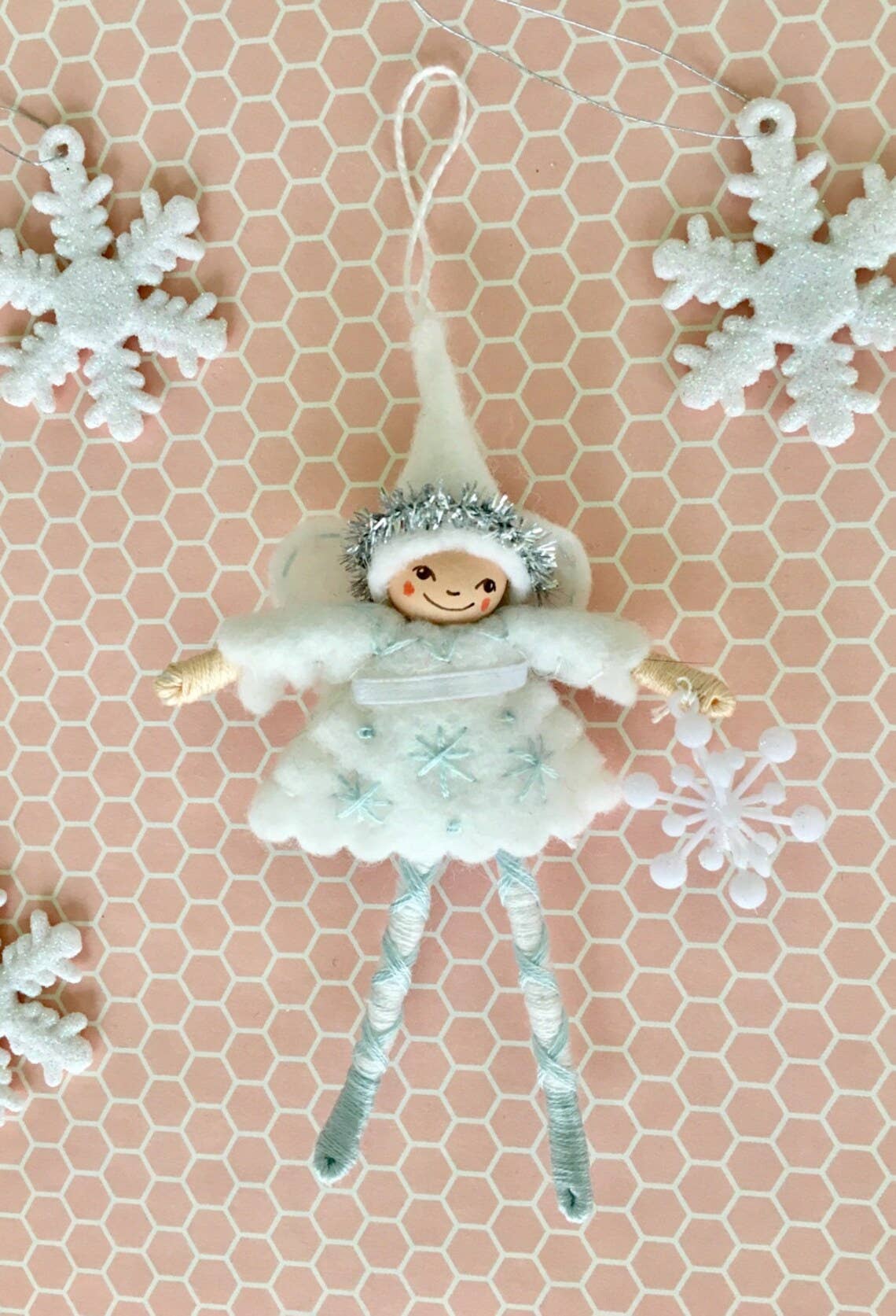 Pea Soup – Engroshandel Pynt – Sne Angel Ornament3