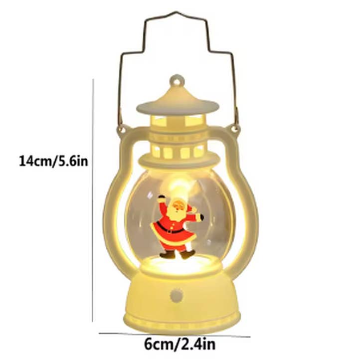 Buddha Ayurveda - Wholesale Christmas Decoration - ✨Santa LED Christmas Lantern – Festive Holiday Light Decor1