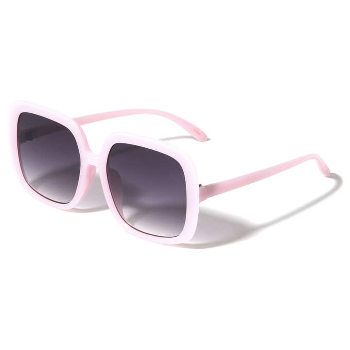 Sunrayzz Imports - Wholesale Sunglasses - Women's - Crystal Color Butterfly Frame Sunglasses p1008