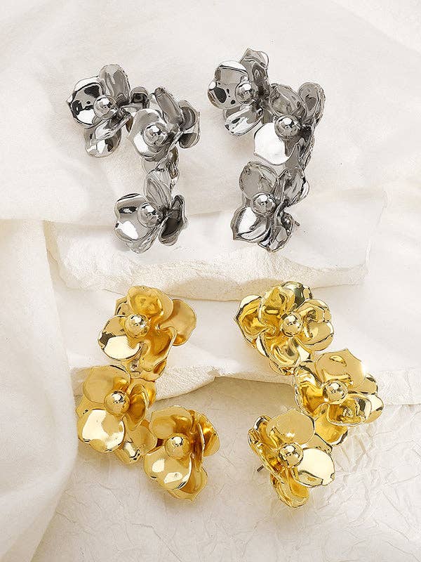 VividLux - Wholesale Dangle Earrings - Flower Shape Earrings Accessories4