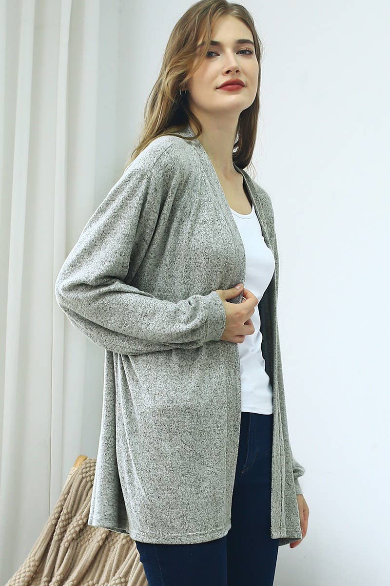 NINEXIS - Vente Cardigan – femme - CARDIGAN EN TRICOT DOUX ET CHAUD À COUPE AMPLE CWOCAL156-M_M_17