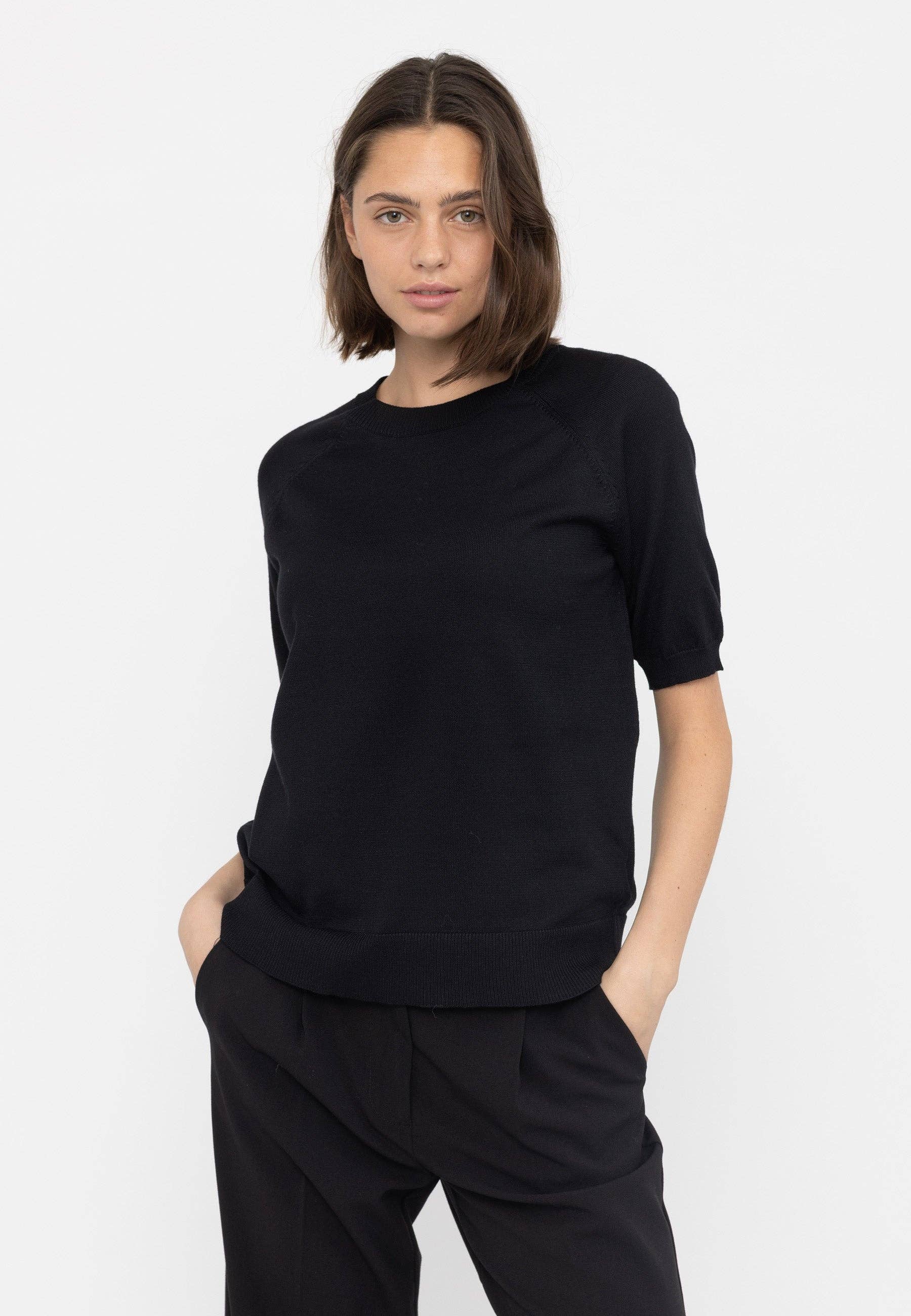 Soft Rebels - Wholesale Knit Top - Women's - SRMarla SS O-neck knit