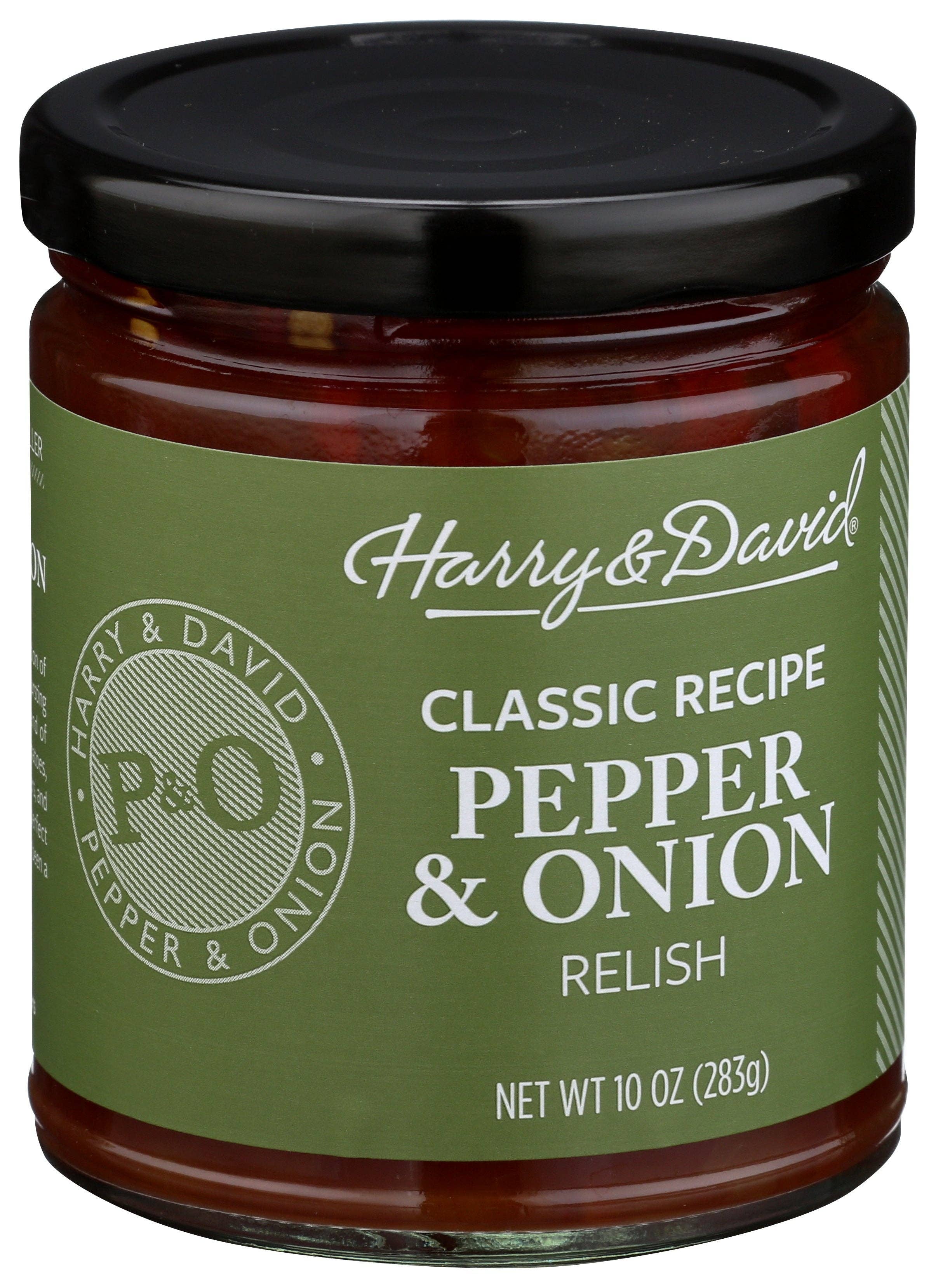 Everyday Supply Co - Wholesale Relish - HARRY & DAVID RELISH PEPPER & ONION - Case of 60