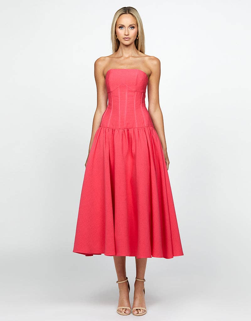 Bariano - Wholesale Dress – Women's - JAYDA STRAPLESS MIDAXI BL69D09S0