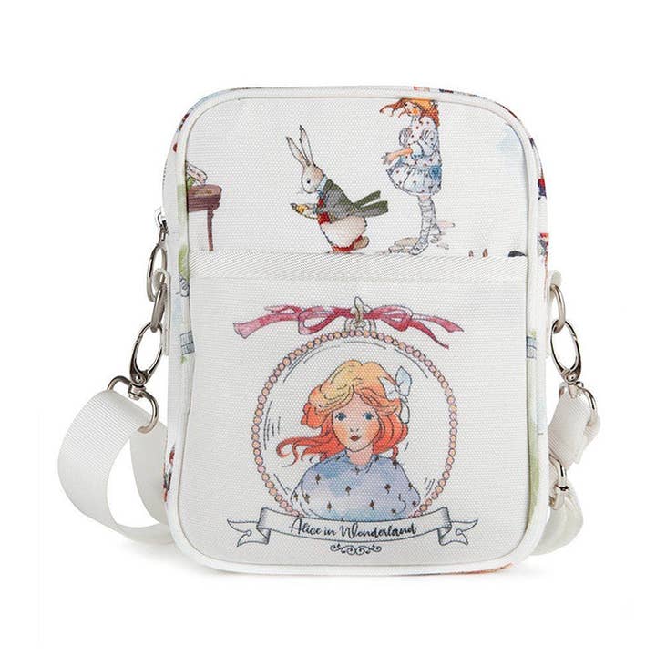 Alice in Wonderland Cross Body Travel Bag and other Purchase Wholesale gotbag. Free Returns & Net 60 Terms on Faire trending on Faire.