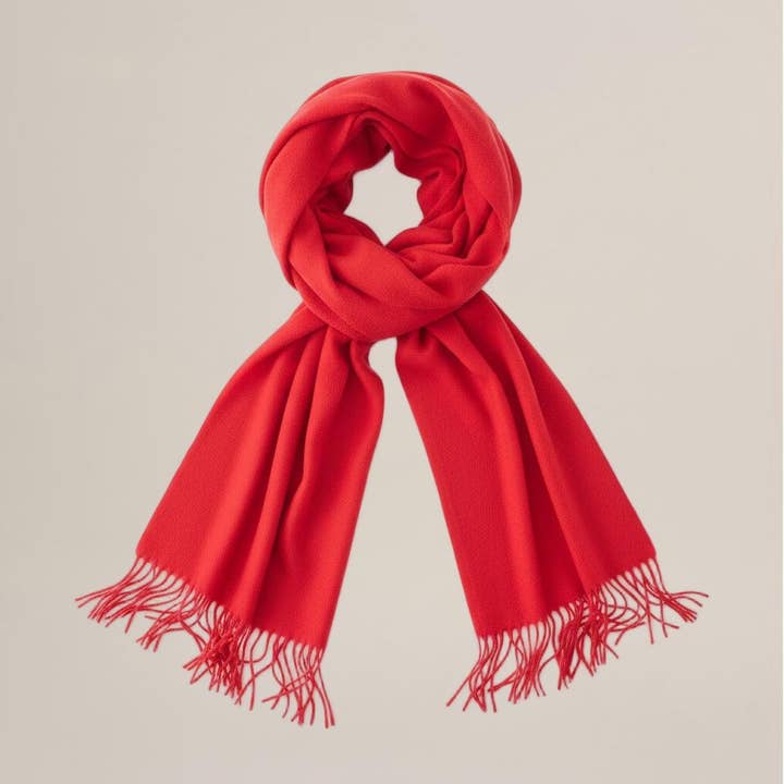 Chic Blue Solid Wrap Scarf for wholesale by Zazthetics