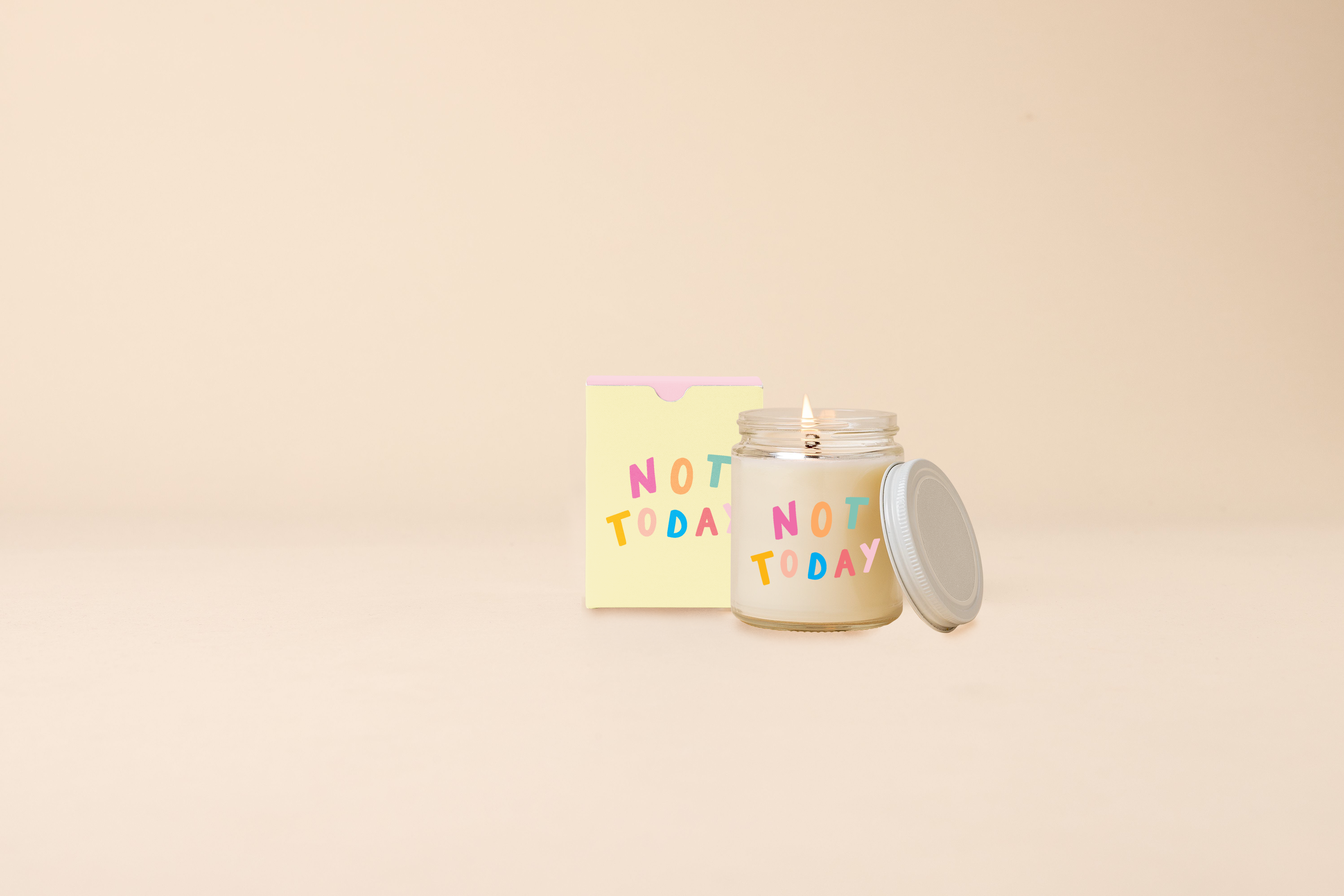 Talking Out of Turn - Wholesale Jar/Filled Candle - Candle Jar w/Lid - Toot Art (Top Sellers!)7