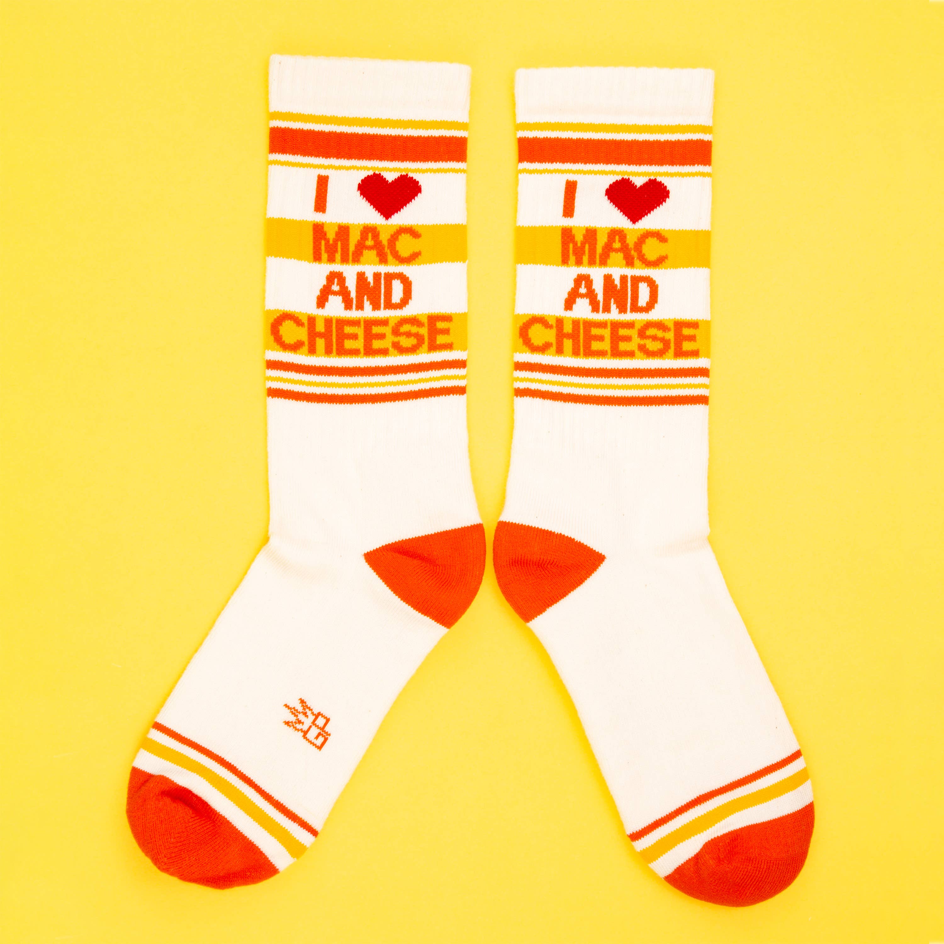 Gumball Poodle - Wholesale Socks - Unisex - I ❤️ Mac N Cheese Gym Crew Socks4